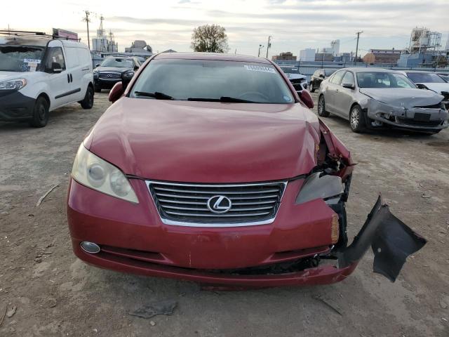 JTHBJ46G192295255 - 2009 LEXUS ES 350 RED photo 5