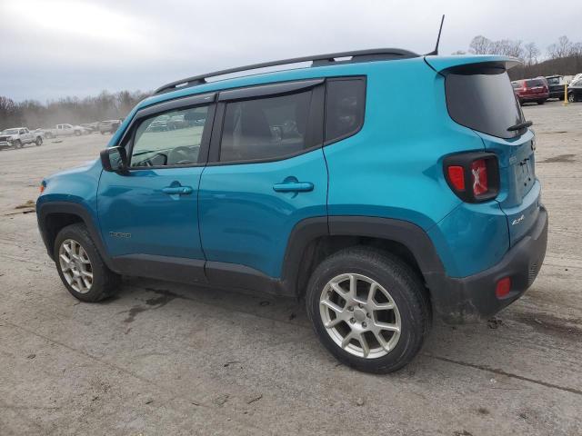 ZACNJBAB9LPL78005 - 2020 JEEP RENEGADE SPORT TURQUOISE photo 2