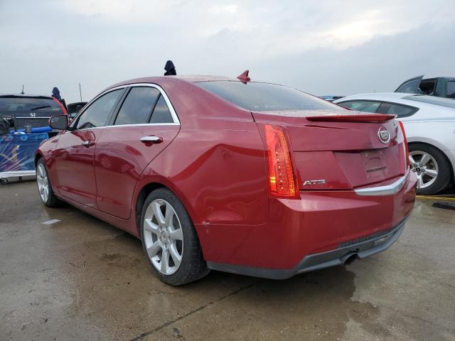 1G6AA5RAXD0138017 - 2013 CADILLAC ATS BURGUNDY photo 2