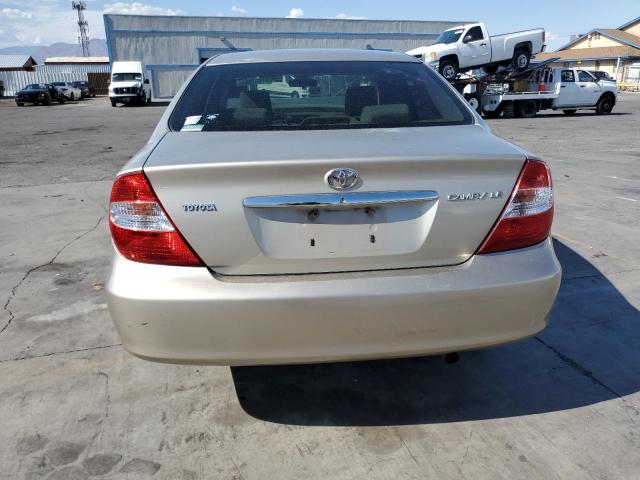 4T1BE30K14U939150 - 2004 TOYOTA CAMRY LE GOLD photo 6