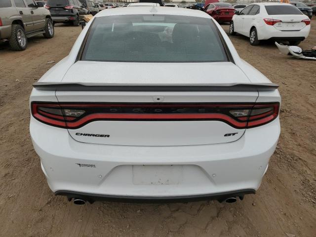 2C3CDXHG6NH170009 - 2022 DODGE CHARGER GT WHITE photo 6