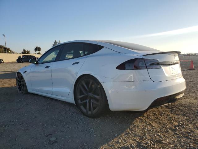 5YJSA1E6XNF464771 - 2022 TESLA MODEL S WHITE photo 2