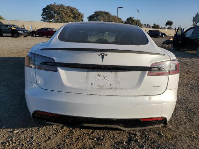 5YJSA1E6XNF464771 - 2022 TESLA MODEL S WHITE photo 6