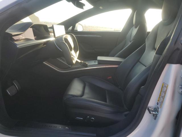 5YJSA1E6XNF464771 - 2022 TESLA MODEL S WHITE photo 7