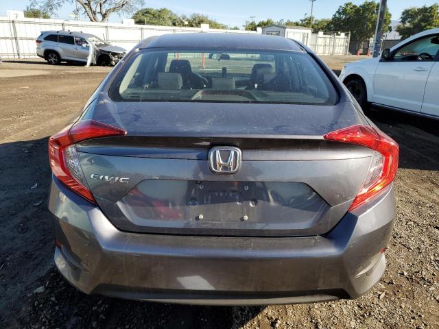 2HGFC2F59HH509951 - 2017 HONDA CIVIC LX GRAY photo 6