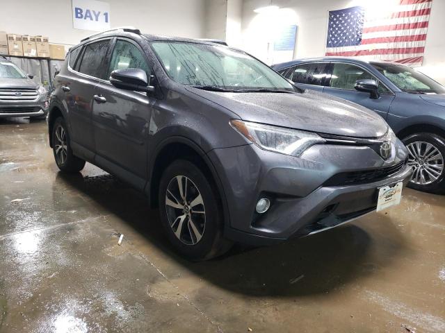 2T3RFREV2HW661647 - 2017 TOYOTA RAV4 XLE GRAY photo 4