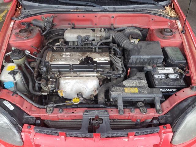 KMHCG35C55U352502 - 2005 HYUNDAI ACCENT GS RED photo 11