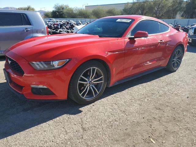 1FA6P8THXG5217404 - 2016 FORD MUSTANG RED photo 1