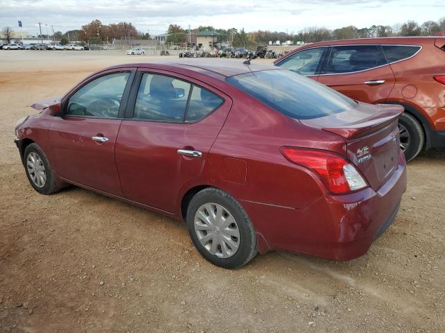 3N1CN7AP5HL887907 - 2017 NISSAN VERSA S RED photo 2