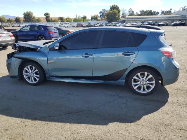 JM1BL1H69A1230906 - 2010 MAZDA 3 S BLUE photo 2