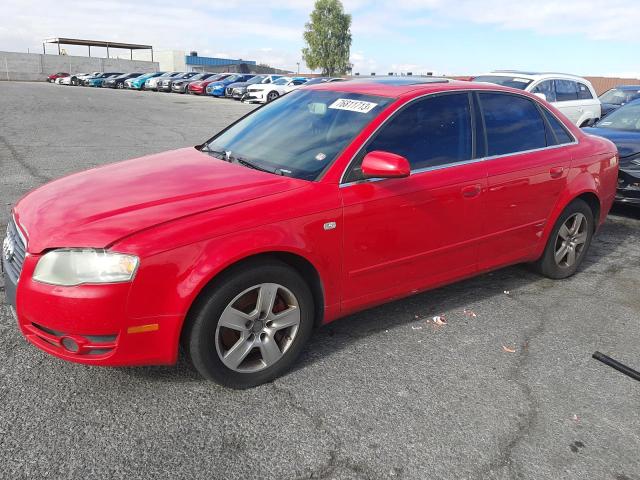 WAUAF78E76A261797 - 2006 AUDI A4 2 TURBO RED photo 1