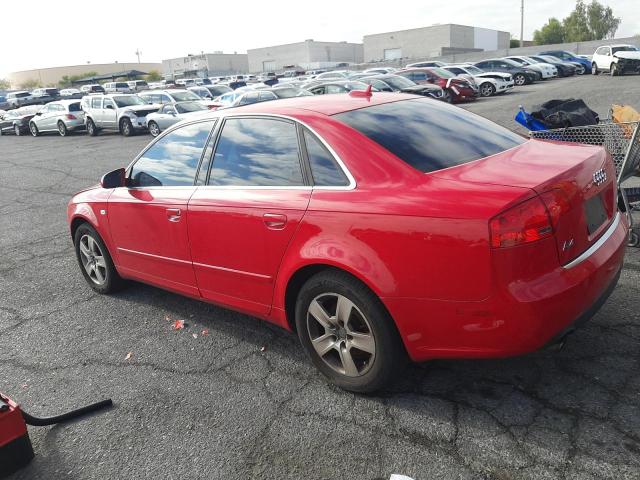 WAUAF78E76A261797 - 2006 AUDI A4 2 TURBO RED photo 2