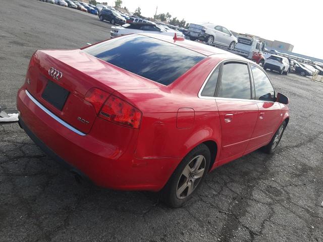 WAUAF78E76A261797 - 2006 AUDI A4 2 TURBO RED photo 3