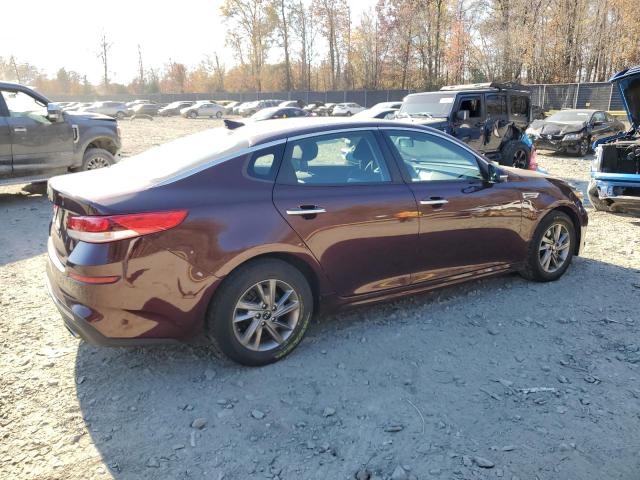 5XXGT4L30LG381077 - 2020 KIA OPTIMA LX MAROON photo 3