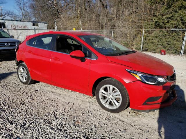 3G1BE6SM8JS609594 - 2018 CHEVROLET CRUZE LT RED photo 4