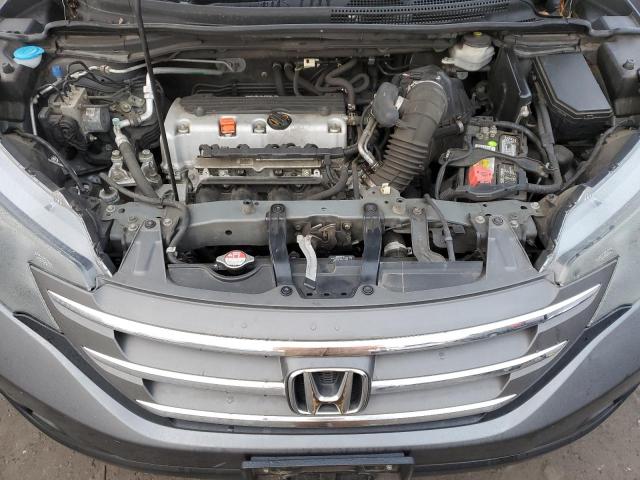 2HKRM4H75DH660306 - 2013 HONDA CR-V EXL GRAY photo 12