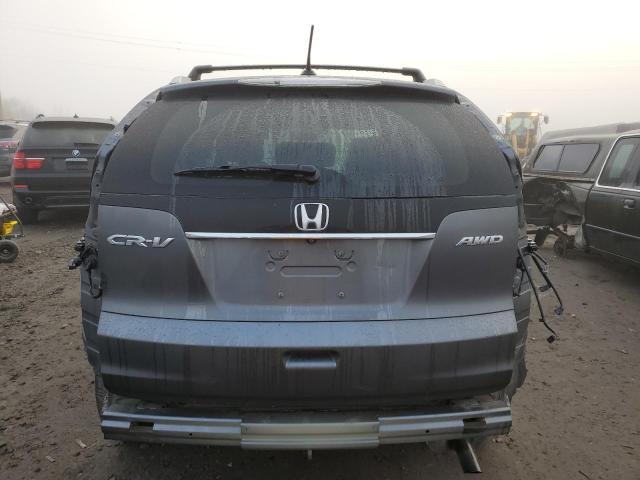 2HKRM4H75DH660306 - 2013 HONDA CR-V EXL GRAY photo 6