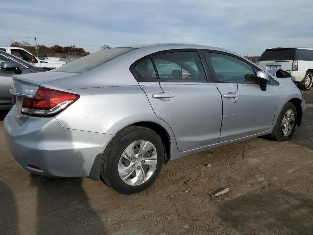 2HGFB2F56DH587391 - 2013 HONDA CIVIC LX SILVER photo 3