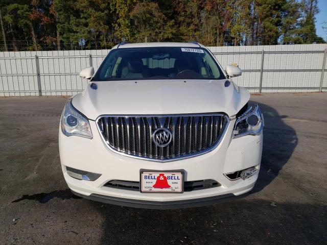 5GAKRCKD5DJ111466 - 2013 BUICK ENCLAVE WHITE photo 5