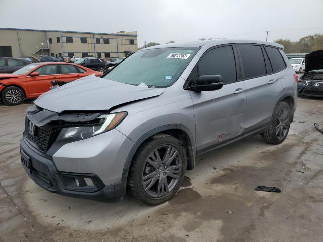 5FNYF7H57KB010801 - 2019 HONDA PASSPORT EXL SILVER photo 1