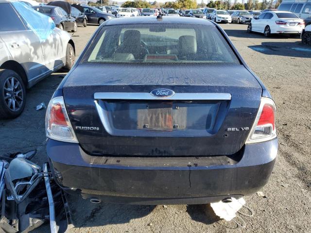 3FAHP08149R167864 - 2009 FORD FUSION SEL BLACK photo 6