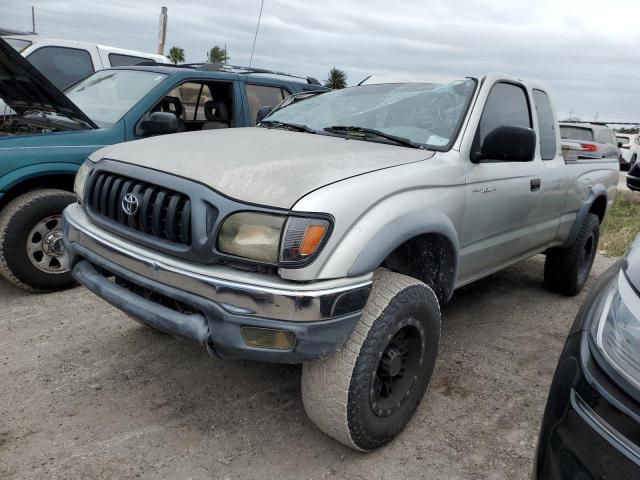 5TESN92N02Z882457 - 2002 TOYOTA TACOMA XTRACAB PRERUNNER 灰色 照片 1