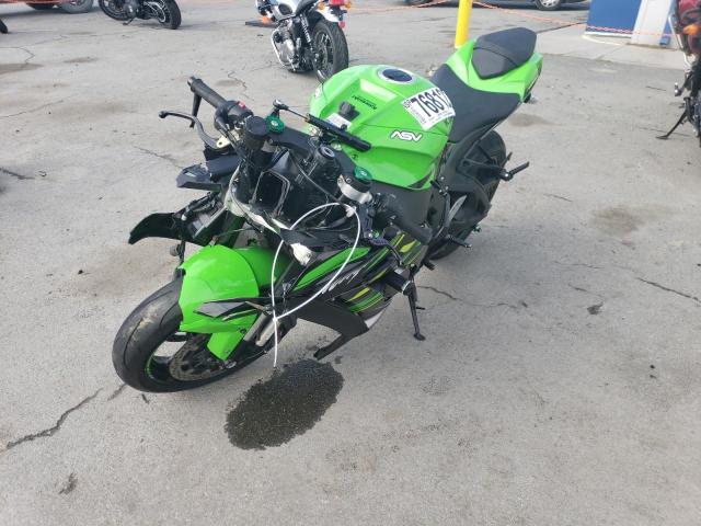 JKAZXCR10JA007021 - 2018 KAWASAKI ZX1000 R GREEN photo 2