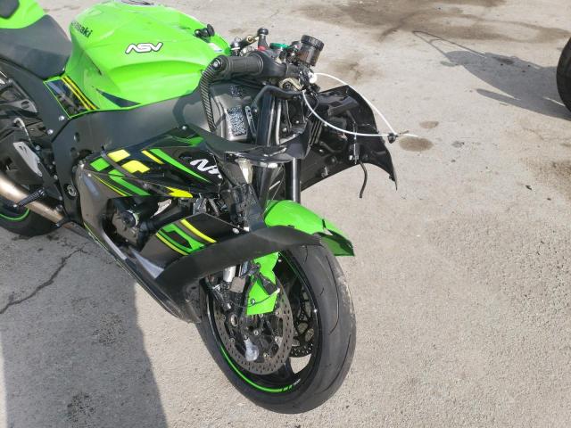 JKAZXCR10JA007021 - 2018 KAWASAKI ZX1000 R GREEN photo 9