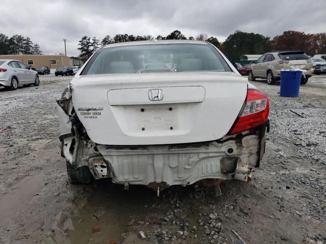 2HGFB2F92CH508235 - 2012 HONDA CIVIC EXL WHITE photo 6