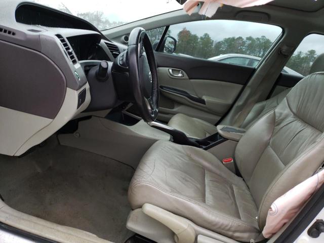 2HGFB2F92CH508235 - 2012 HONDA CIVIC EXL თეთრი ფოტო 7