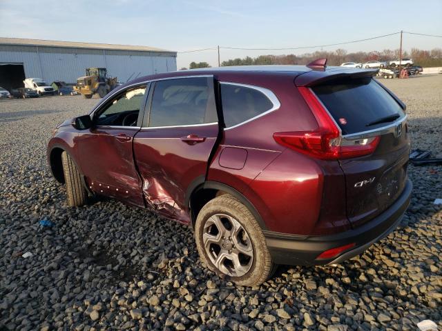 7FARW2H5XKE049362 - 2019 HONDA CR-V EX RED photo 2