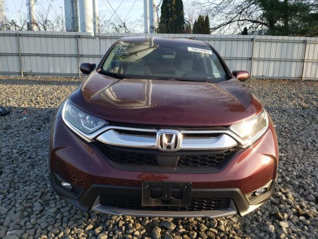 7FARW2H5XKE049362 - 2019 HONDA CR-V EX RED photo 5