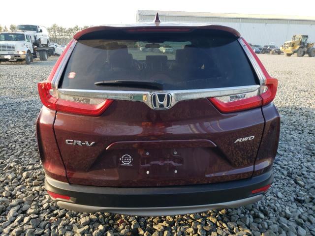 7FARW2H5XKE049362 - 2019 HONDA CR-V EX RED photo 6