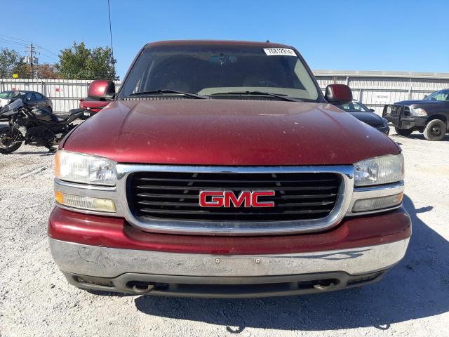 1GKFK16ZX2J167712 - 2002 GMC YUKON XL K1500 MAROON photo 5