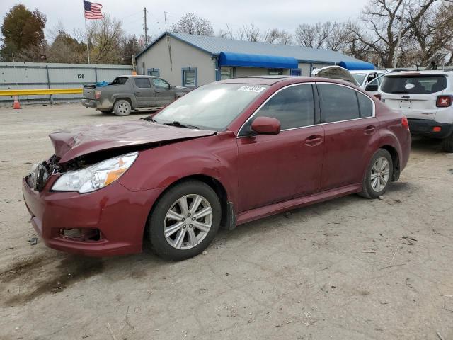 4S3BMCG61B3231645 - 2011 SUBARU LEGACY 2.5I PREMIUM MAROON photo 1