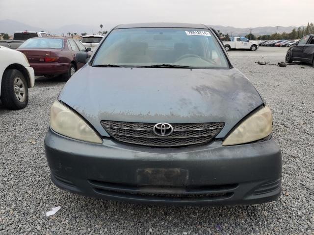 4T1BE32K62U578539 - 2002 TOYOTA CAMRY LE GREEN photo 5