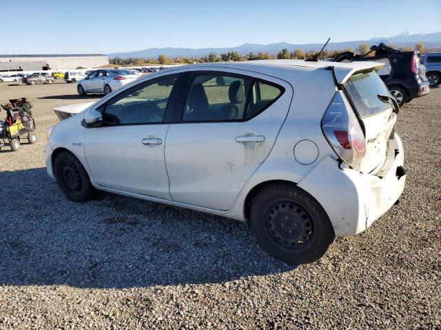 JTDKDTB35D1555211 - 2013 TOYOTA PRIUS C WHITE photo 2