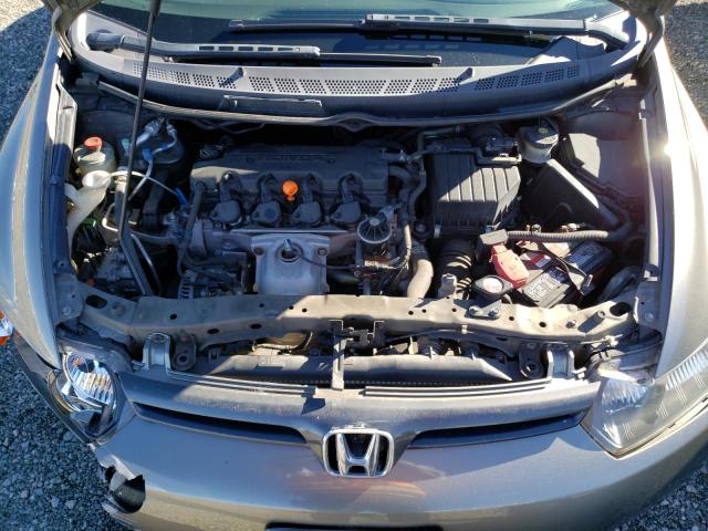 2HGFG12896H549751 - 2006 HONDA CIVIC EX GRAY photo 11