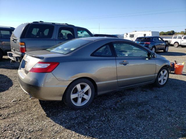 2HGFG12896H549751 - 2006 HONDA CIVIC EX GRAY photo 3