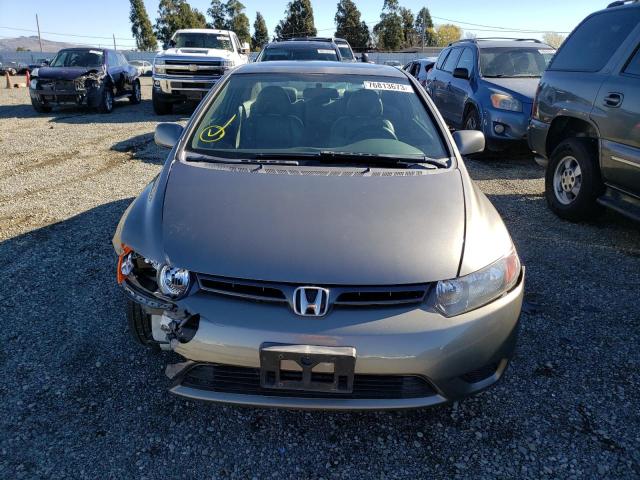 2HGFG12896H549751 - 2006 HONDA CIVIC EX GRAY photo 5