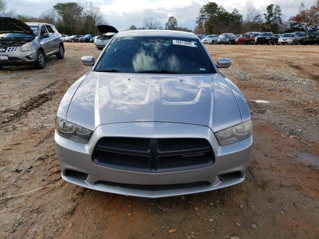 2C3CDXAT4DH714934 - 2013 DODGE CHARGER POLICE SILVER photo 5