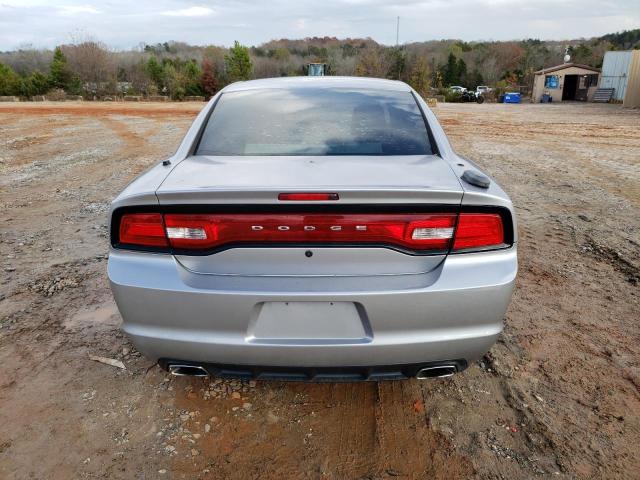 2C3CDXAT4DH714934 - 2013 DODGE CHARGER POLICE SILVER photo 6