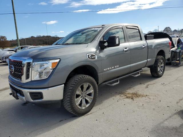 1N6BA1F3XHN565882 - 2017 NISSAN TITAN XD S GRAY photo 1