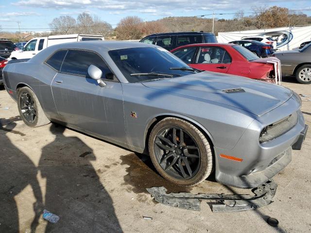 2C3CDZFJXJH270117 - 2018 DODGE CHALLENGER R/T 392 GRAY photo 4