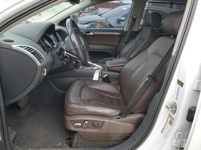 WA1DGBFE4DD014875 - 2013 AUDI Q7 PRESTIGE WHITE photo 7
