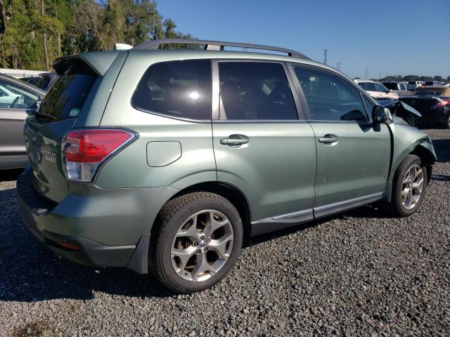 JF2SJAWC9HH476551 - 2017 SUBARU FORESTER 2.5I TOURING GREEN photo 3