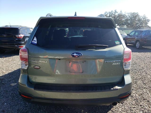 JF2SJAWC9HH476551 - 2017 SUBARU FORESTER 2.5I TOURING GREEN photo 6