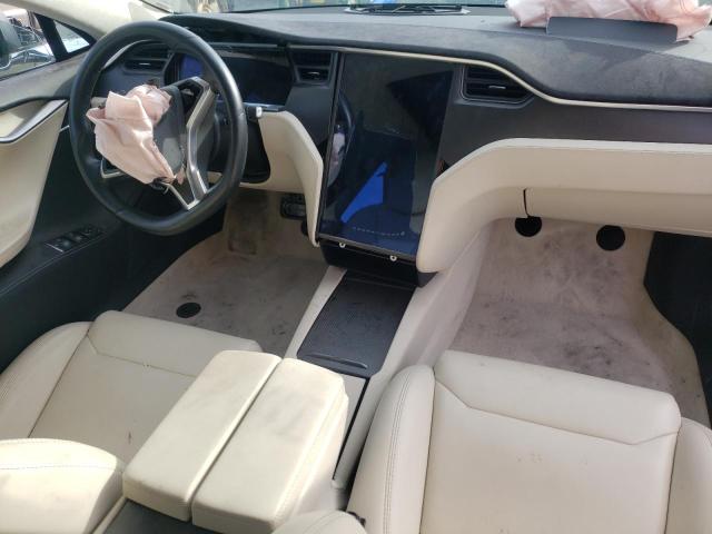 5YJSA1E22JF285311 - 2018 TESLA MODEL S ნაცრისფერი ფოტო 8