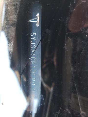 5YJSA1DP1DFP07148 - 2013 TESLA MODEL S Սև լուսանկար 12