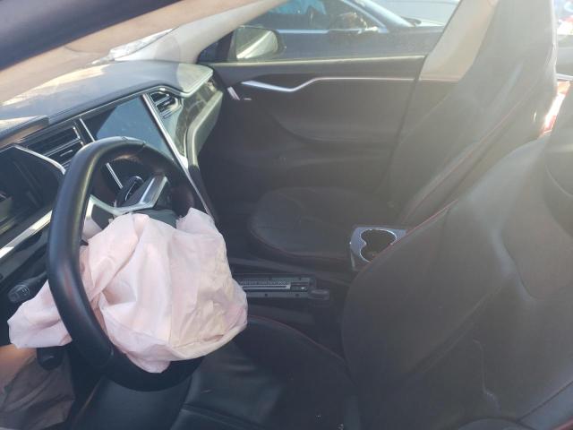 5YJSA1DP1DFP07148 - 2013 TESLA MODEL S Սև լուսանկար 7
